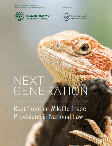 Next Generation Best Practice Wildlife Trade Provisions in National Law